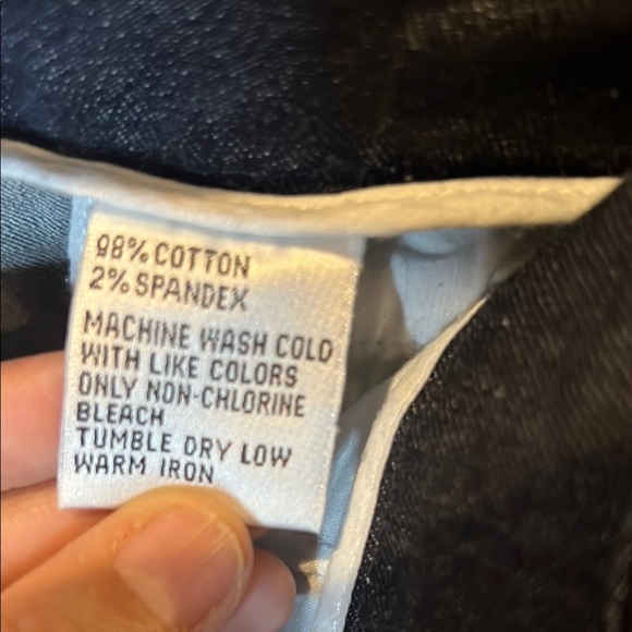Talbots classic stretch dark denim size 12 - Picture 3 of 15